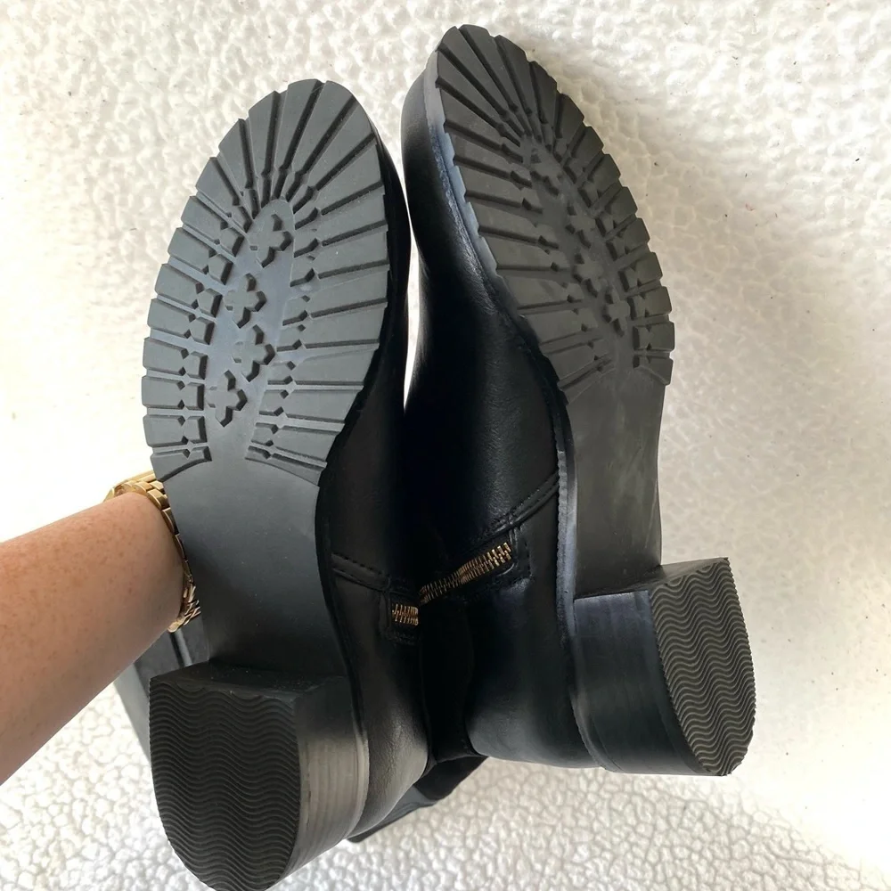 Bella Vita Adriannii Black Mid Calf Riding Boots